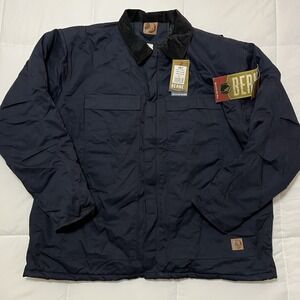 Berne Heritage Chore Jacket Men's 2XL Tall Quilted Duck Canvas NWT